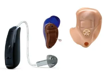耳あなタイプ、耳かけタイプ、ボックスタイプの3種類があります。